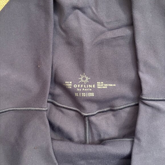 Offline by Aerie Purple/ Blue Real Me 7/8 Legging Hi Rise - Picture 2 of 3